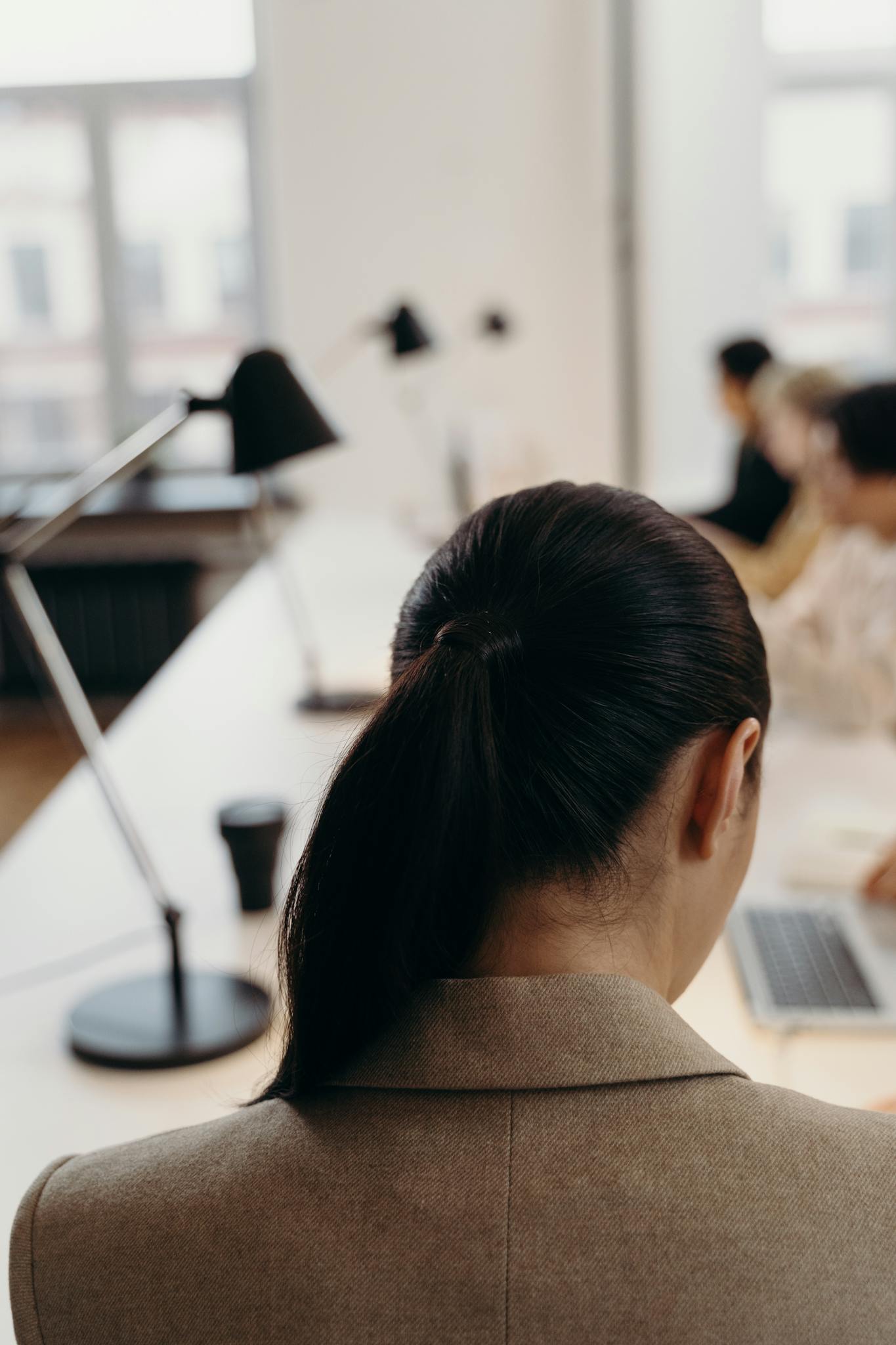 HR professionals using AI tools for talent management and employee engagement.