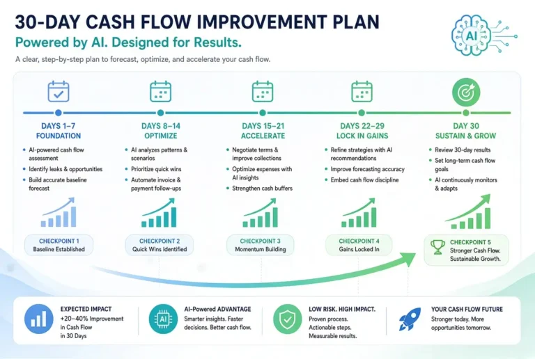 30-Day Cash Flow Improvement Plan Using AI