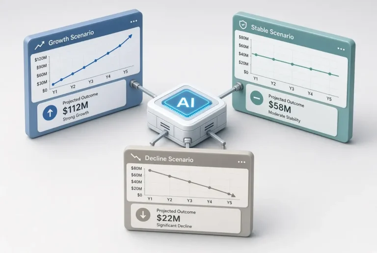 AI-Assisted Scenario Planning (“What If” Analysis)