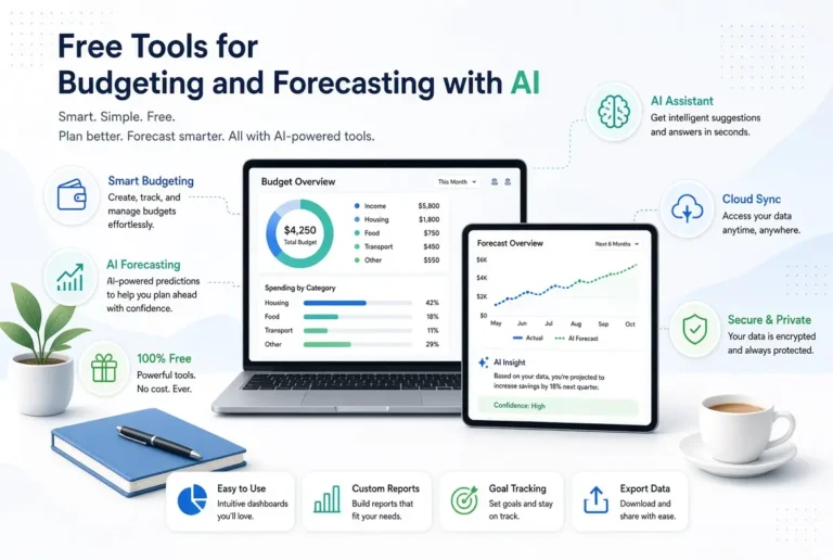 Free Tools for Budgeting and Forecasting with AI