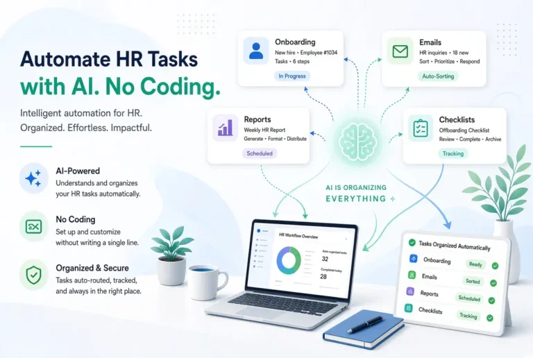 How to Automate HR Tasks with AI (No Coding)