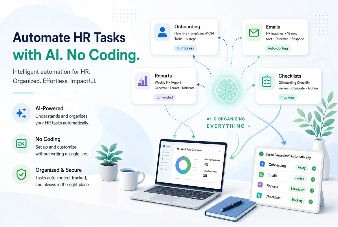 How to Automate HR Tasks with AI (No Coding)