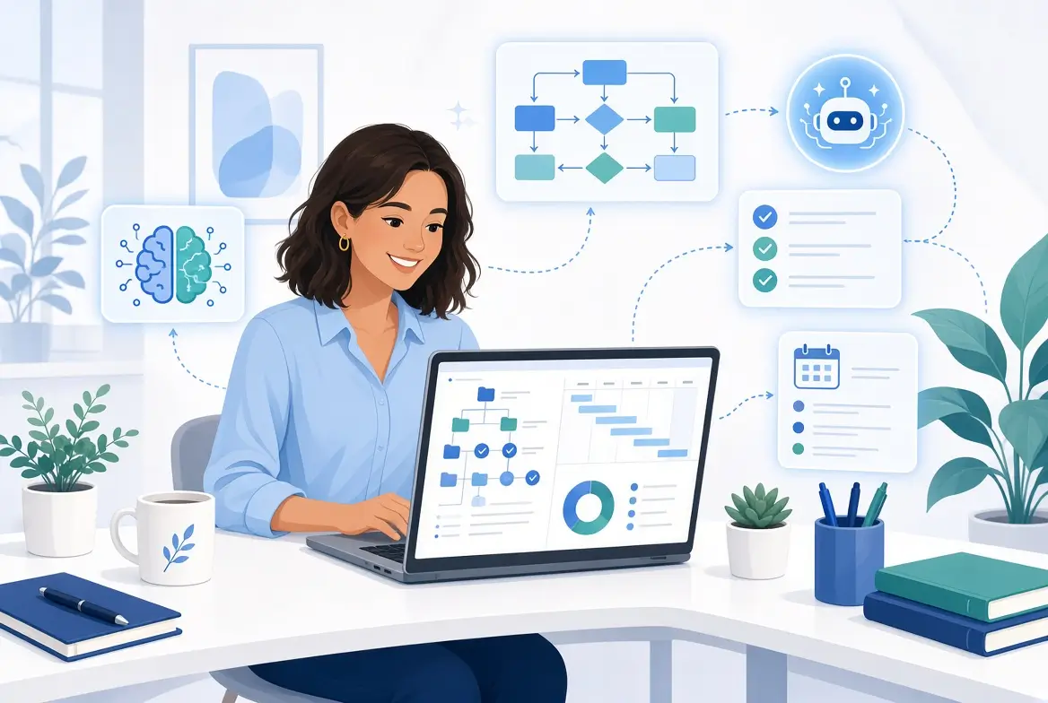 Simple AI Prompts for Creating Project Plans and Work Breakdown Structures