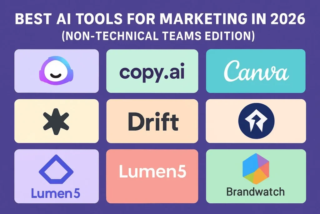 The Best AI Tools for Non-Technical Marketers